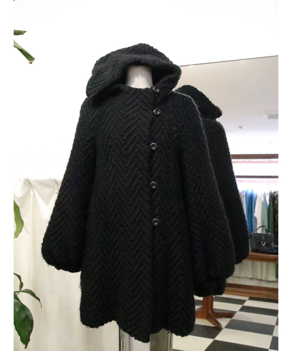 ジャケット・アウター TSUMORI CHISATO Hooded Nep Knit Coat tsumori chisato】coat | santonibunnoichi osaka