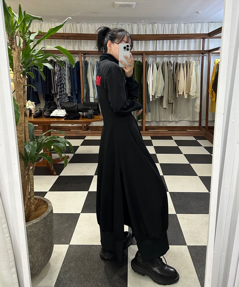 専用【Y's/yohjiyamamoto】ビッグシルエット シャツワンピース 3 Y's BORN PRODUCT] THIN COTTON TWILL BIG SHIRT DRESS(S White