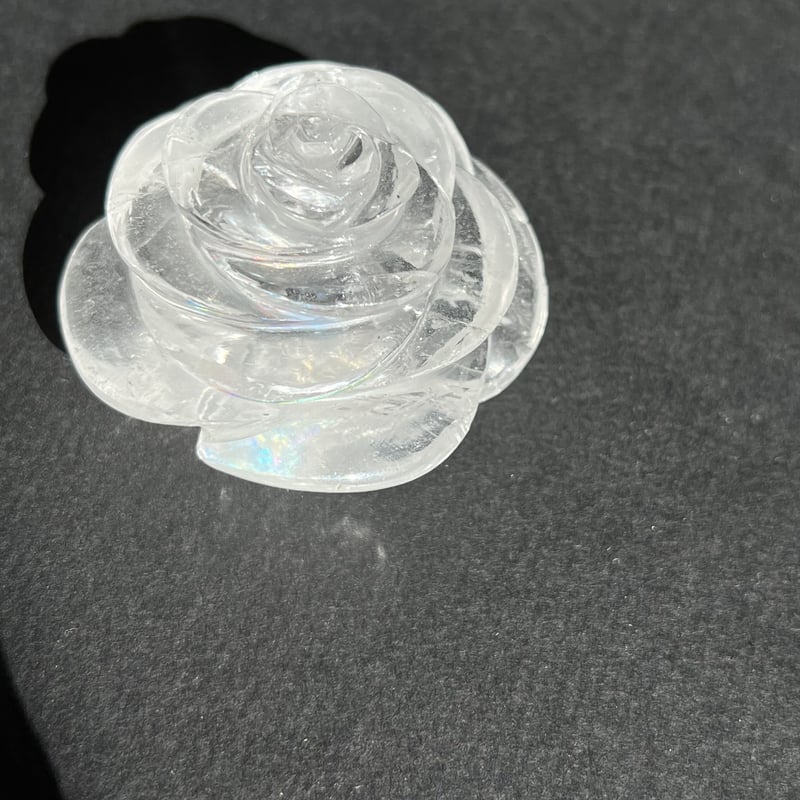薔薇彫り ヒマラヤ水晶 | HIKA-RIE STORE