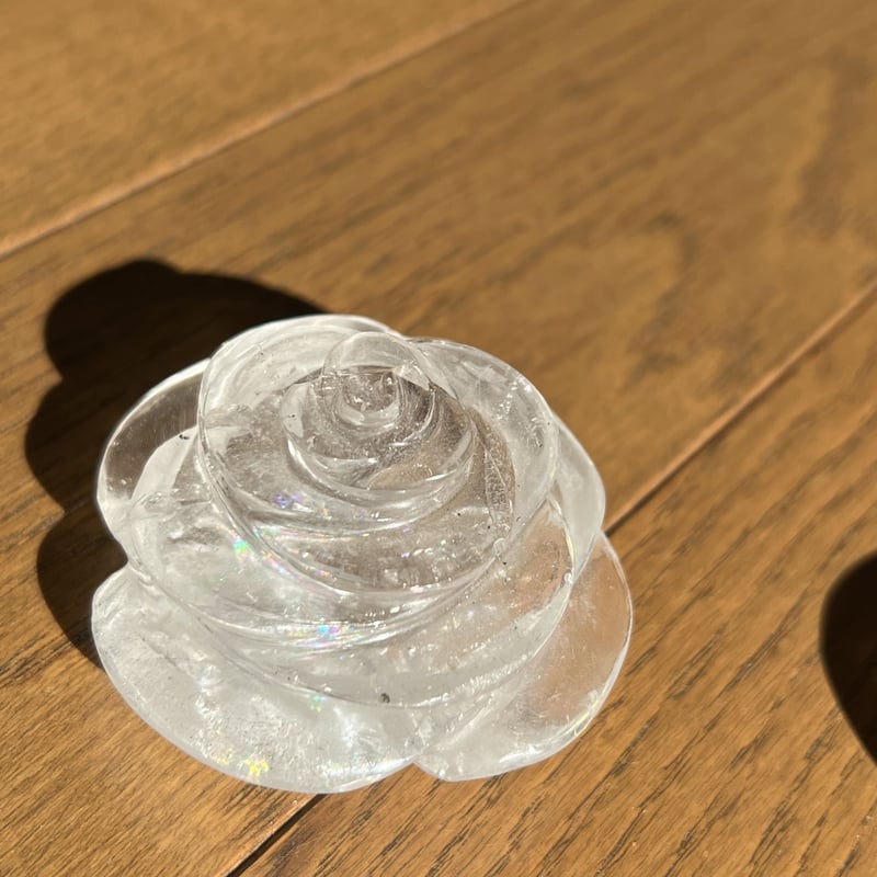 薔薇彫り ヒマラヤ水晶 | HIKA-RIE STORE