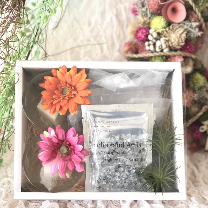 クリスマスカラーサンドアートキット5セット クリスマスカラーサンドアートキット5セット クリスマスカラーサンド