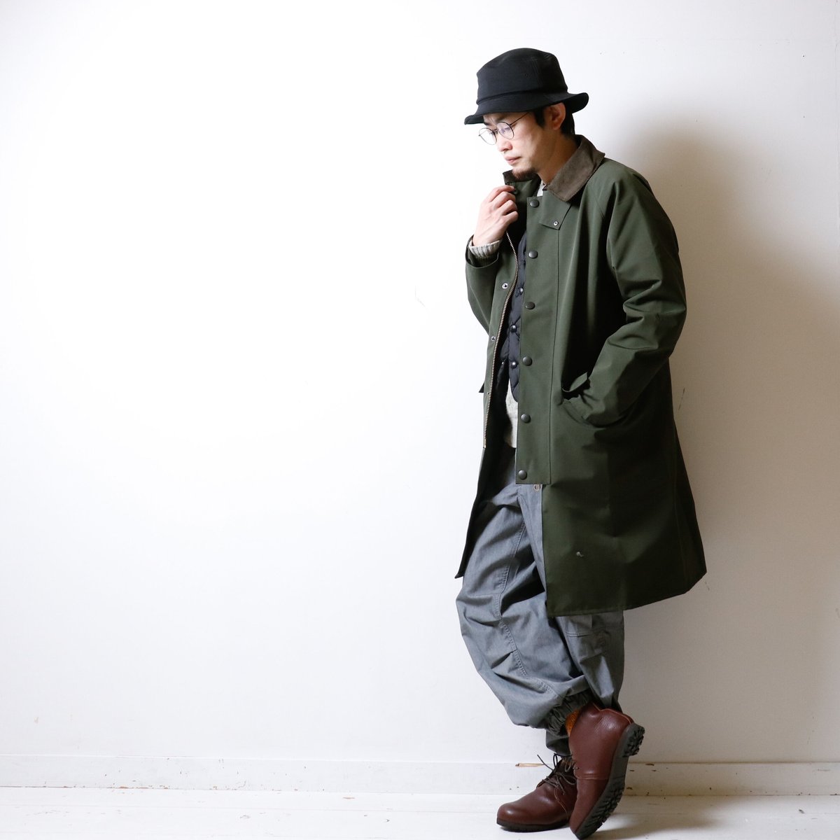 Barbour N/BURGHLEY P バブアー バーレイ+kocomo.jp