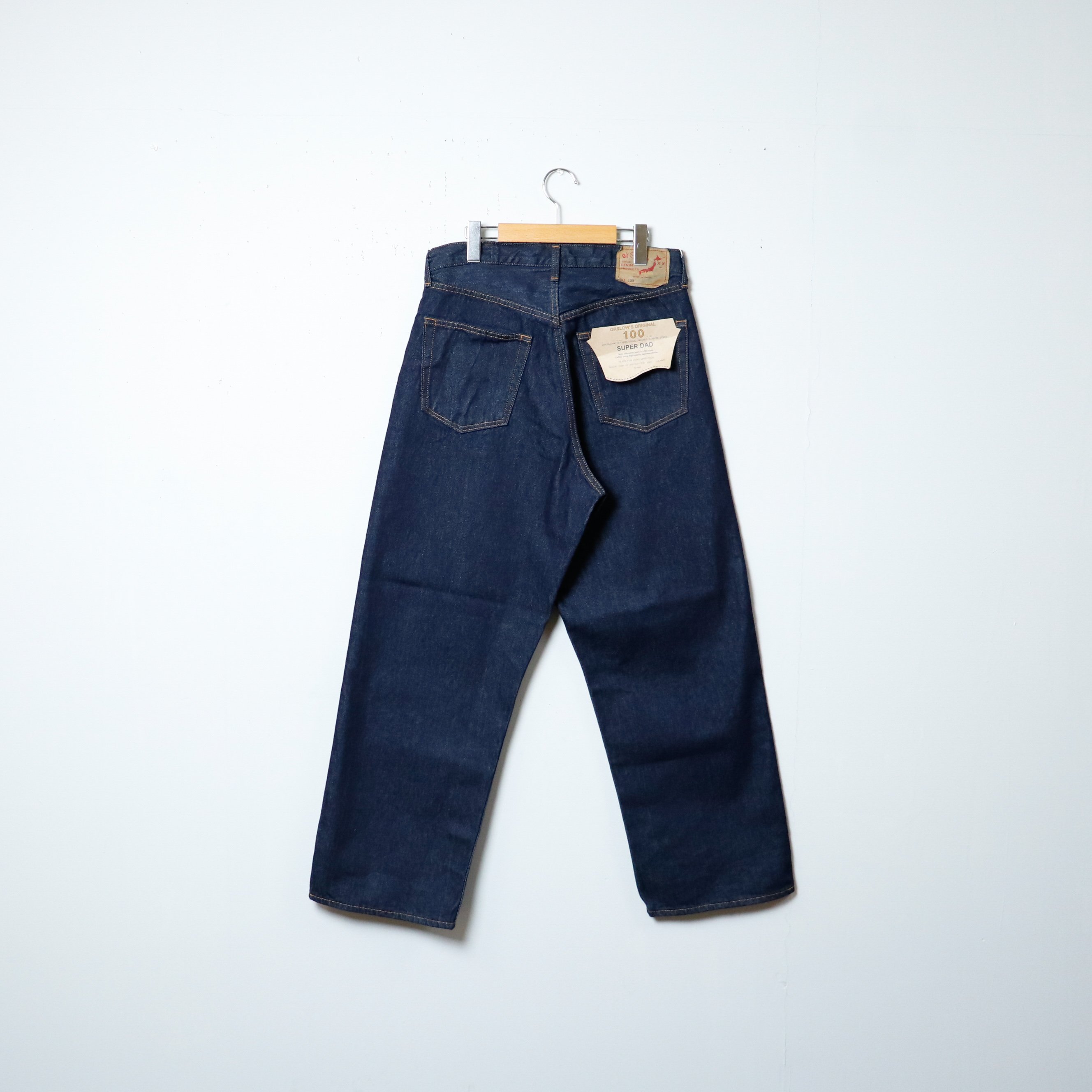 再入荷【UNISEX】orslow[オアスロウ] 100 SUPER DAD'S DENIM