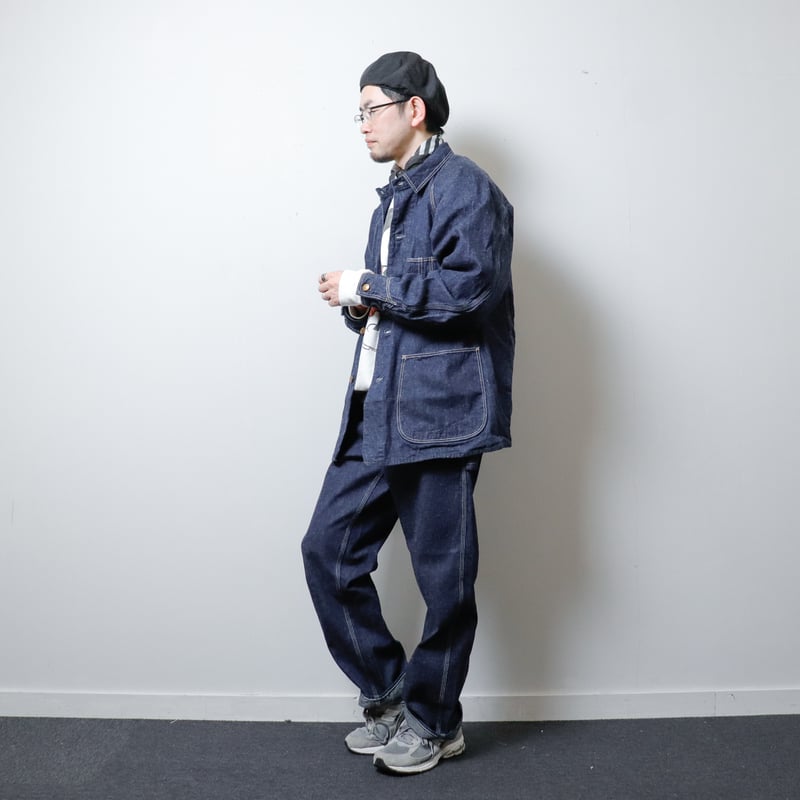 再入荷【UNISEX】orslow[オアスロウ] デニムカバーオール 50's