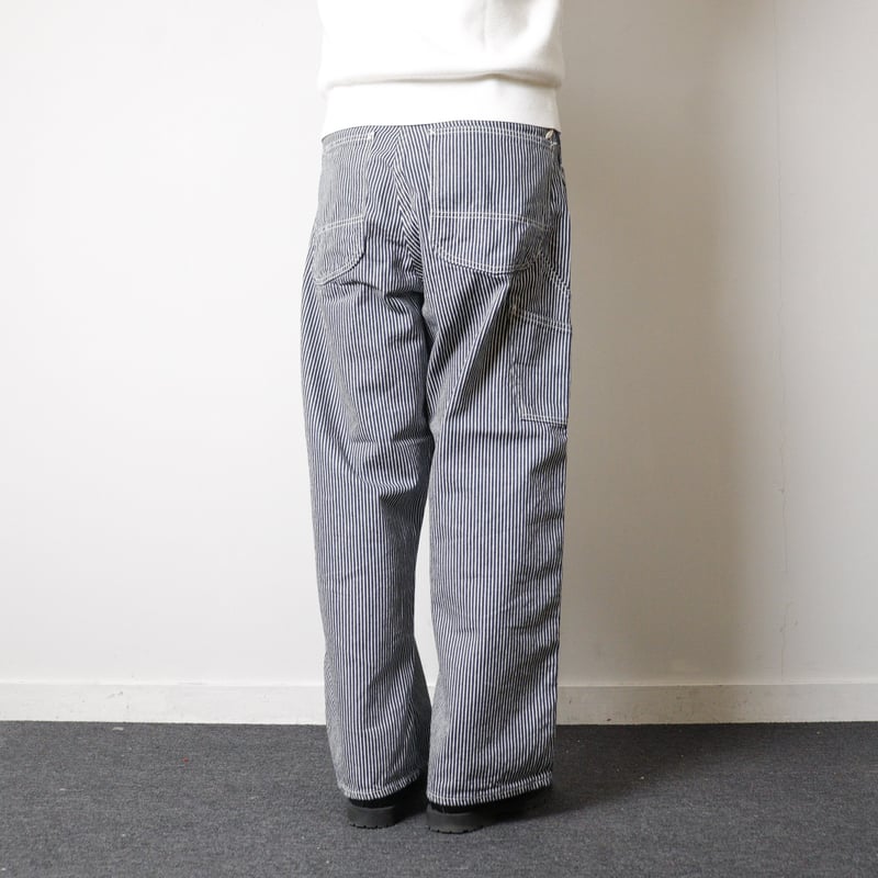 UNISEX】orSlow[オアスロウ] WIDE FIT 30'S HICKORY PAI