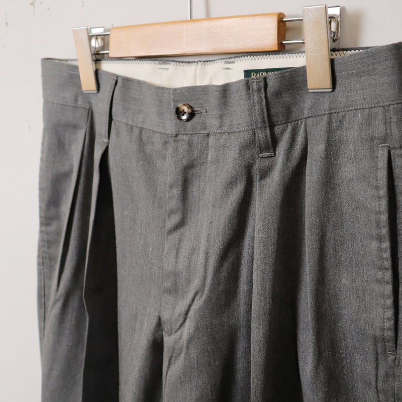 バーンストーマー ツータックドレス 1002PG M グレー BARNSTORMER（バーンストーマー） ツータックドレスチノパンツ