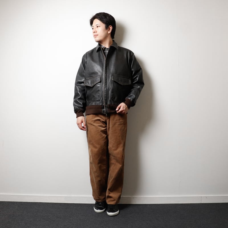 fidelity aging goat leather a2 レザージャケット MEN'S】FIDELITY[フィデリティ] AGING GOAT LEATHER A-2