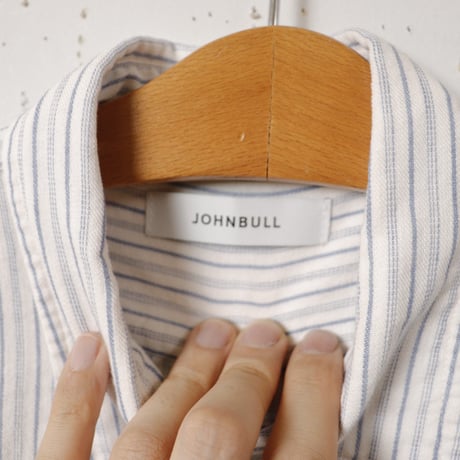 【MEN'S】Johnbull[ジョンブル] インディゴセルヴィッチロングスリーブワークシャツ　JM262S03