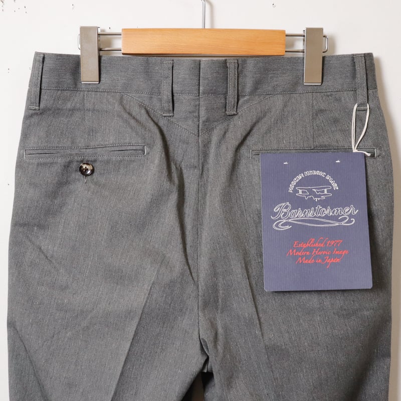 MEN'S】BARNSTORMER[バーンストーマー] ツータックドレスチノパンツ