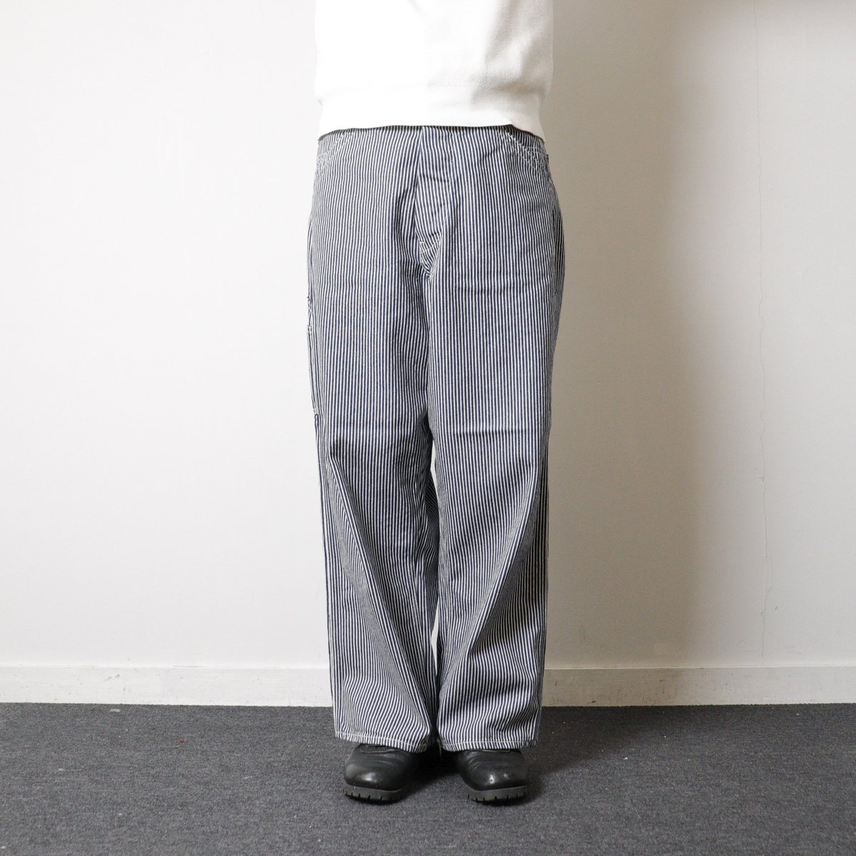 UNISEX】orSlow[オアスロウ] WIDE FIT 30'S HICKORY PAI