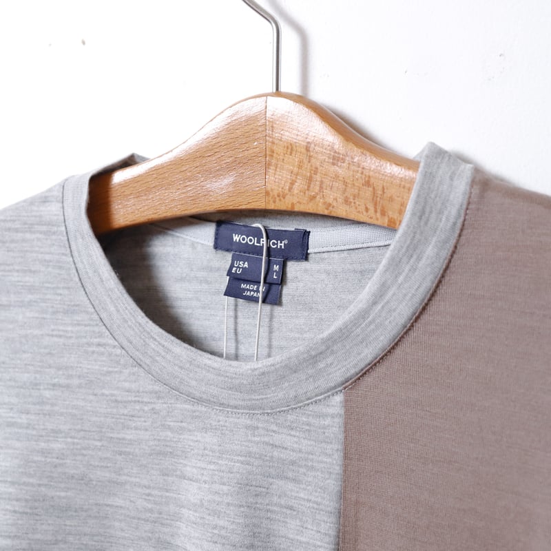 UNISEX】WOOLRICH[ウールリッチ] マウンテンウールポケットTシャツ