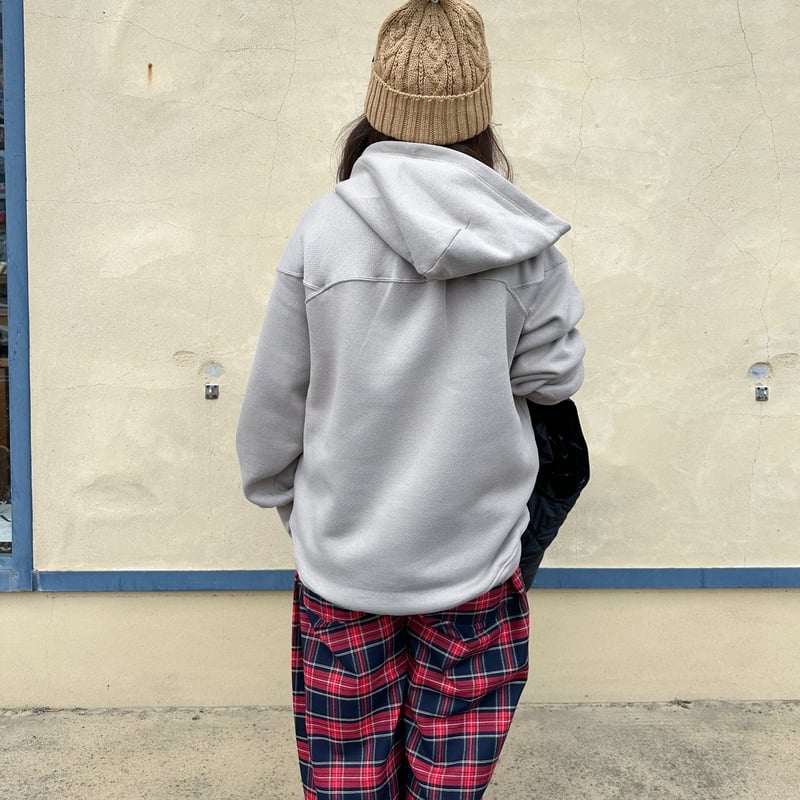 WOMEN'S】 AMERICANA[アメリカーナ] ワイドフルジップフーディー BRF-8