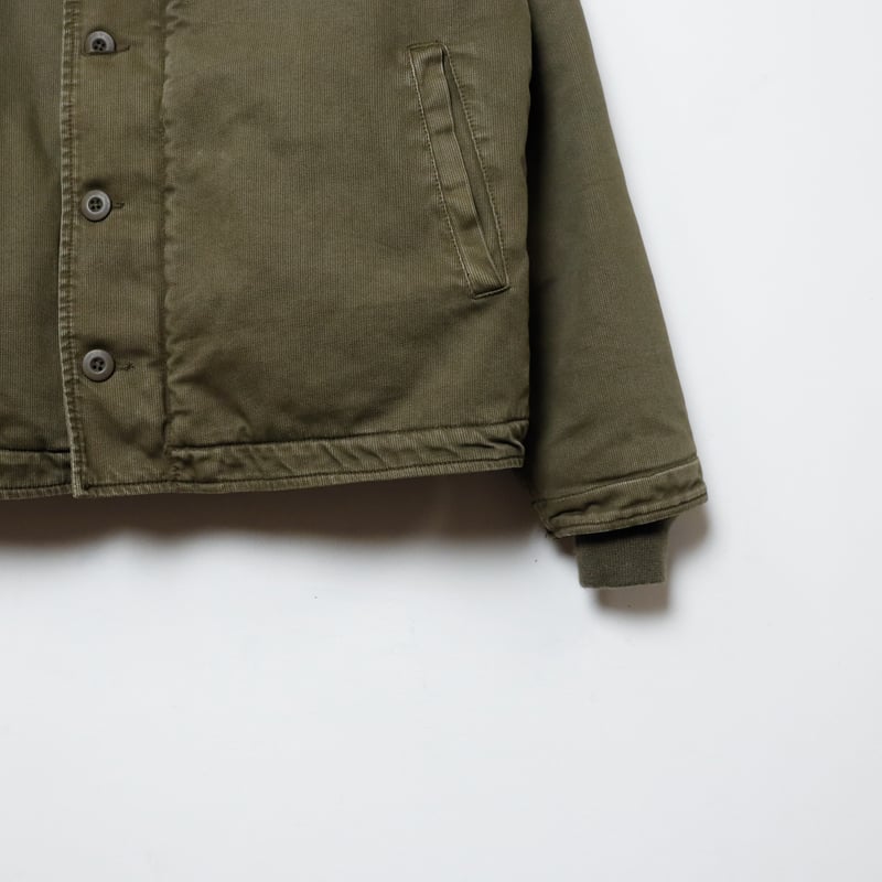 FIDELITY N-1デッキジャケット MEN'S】FIDELITY[フィデリティ]OVERDYED N-1 DECK JACKET