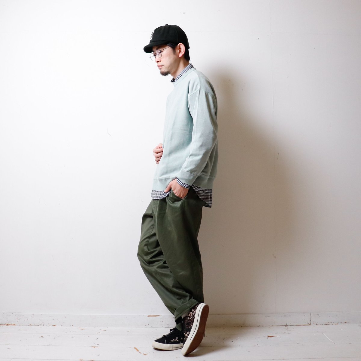 UNISEX】ordinary fits[オーディナリーフィッツ] barber knit