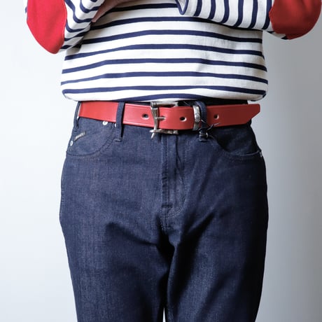 【MEN'S】Artbrown[アートブラウン] ファイヤーマンベルト 33mm幅　NDB33002AB