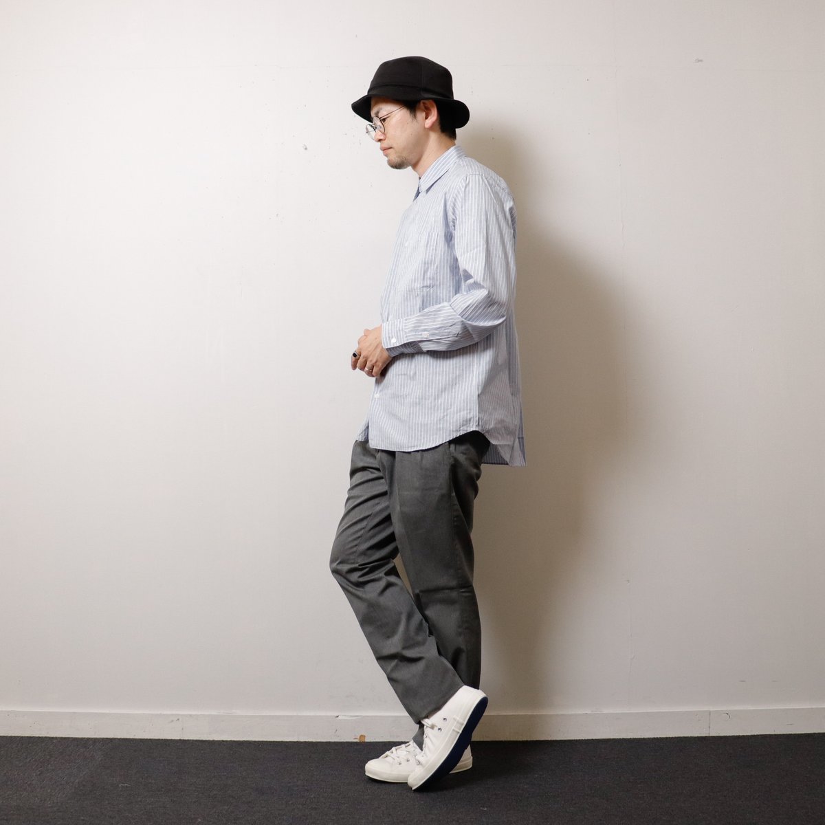 MEN'S】BARNSTORMER[バーンストーマー] ツータックドレスチノパンツ