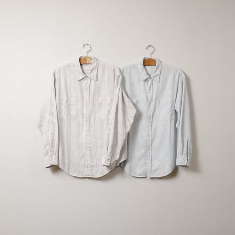 【MEN'S】Johnbull[ジョンブル] インディゴセルヴィッチロングスリーブワークシャツ　JM262S03
