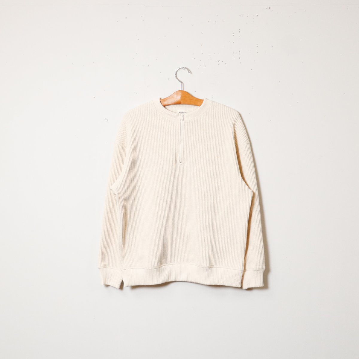 MEN'S】JACKMAN [ジャックマン] Waffle Half Zip(ワッフルハー