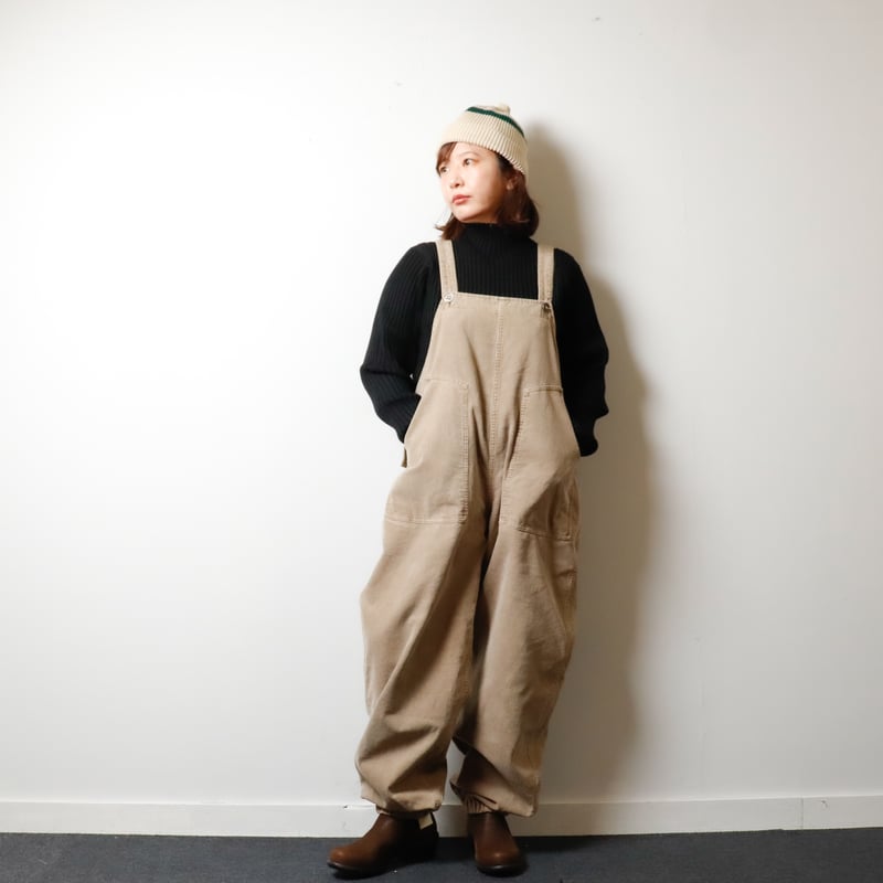 WOMEN'S】JOHNBULL[ジョンブル] コーデュロイランチオーバーオール