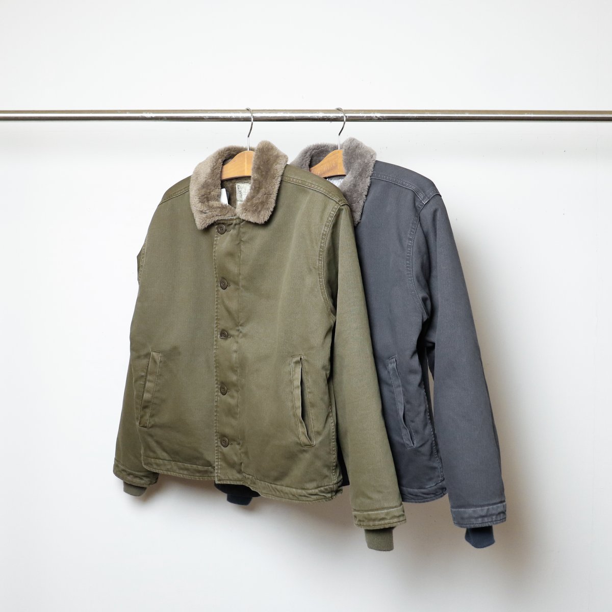 EZRA FITCH N-1 デッキジャケット ダメージ加工 エズラフィッチ EZRA FITCH N-1 デッキジャケット ダメージ加工 エズラフィッチ