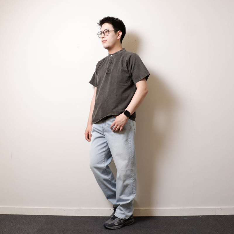UNISEX】Good On [グッドオン] S/S ヘビージャージー スタンドカラー
