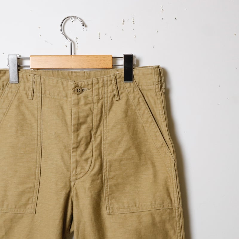 再入荷【UNISEX】orSlow[オアスロウ] ファティーグパンツ レギュラー