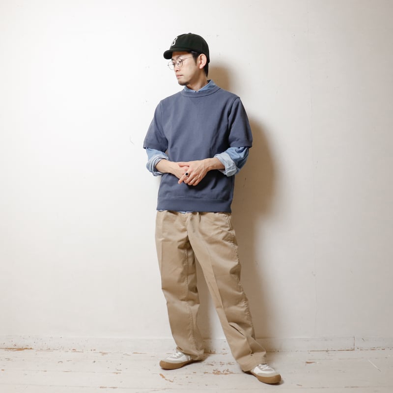 新品未使用 orSlow Two Tuck Wide Trousers L(3) orslow / TWO TUCK WIDE TROUSERS – CASDAY / キャスデイ