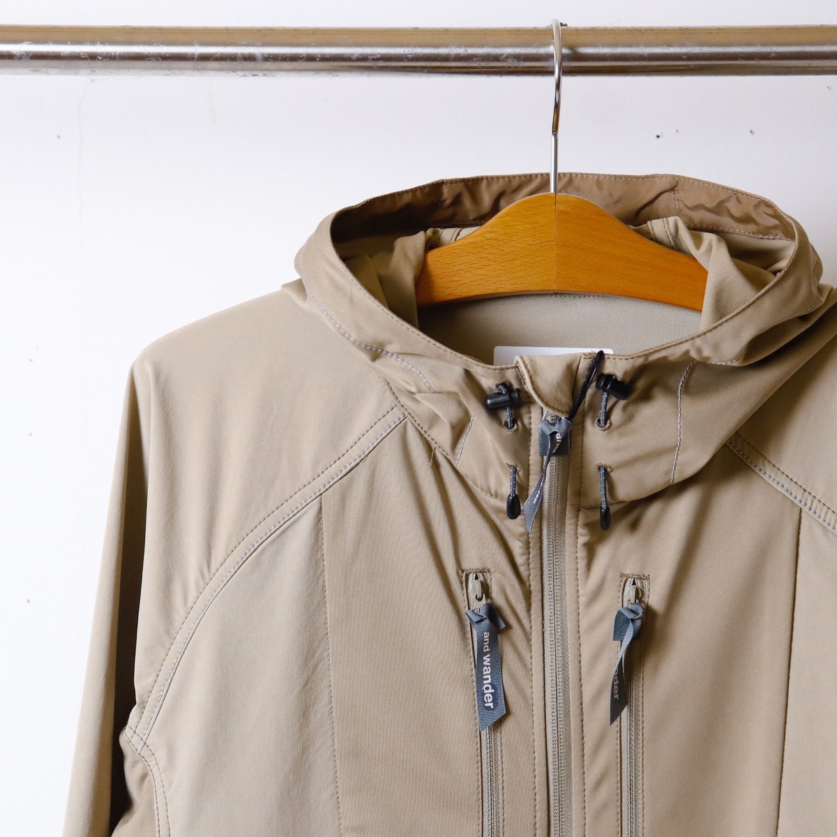 【MEN'S】and wander[アンドワンダー] trek jacket 2 574-21...