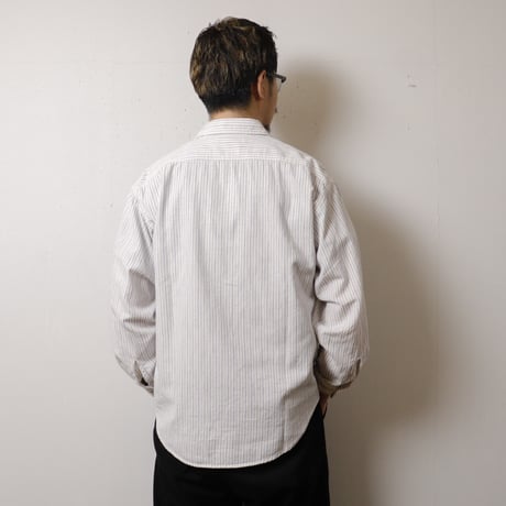 【MEN'S】Johnbull[ジョンブル] インディゴセルヴィッチロングスリーブワークシャツ　JM262S03