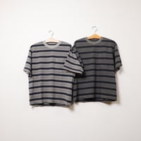 【MEN'S】JOHNBULL[ジョンブル] ピグメントボーダーTシャツ　JM262C01