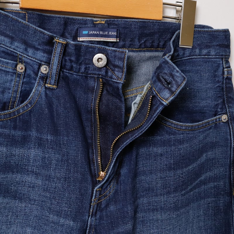 パンツ Peoplesense Dark Blue Raw Denim Peoplesense Dark Blue Raw Denim Jeans with Wide-leg