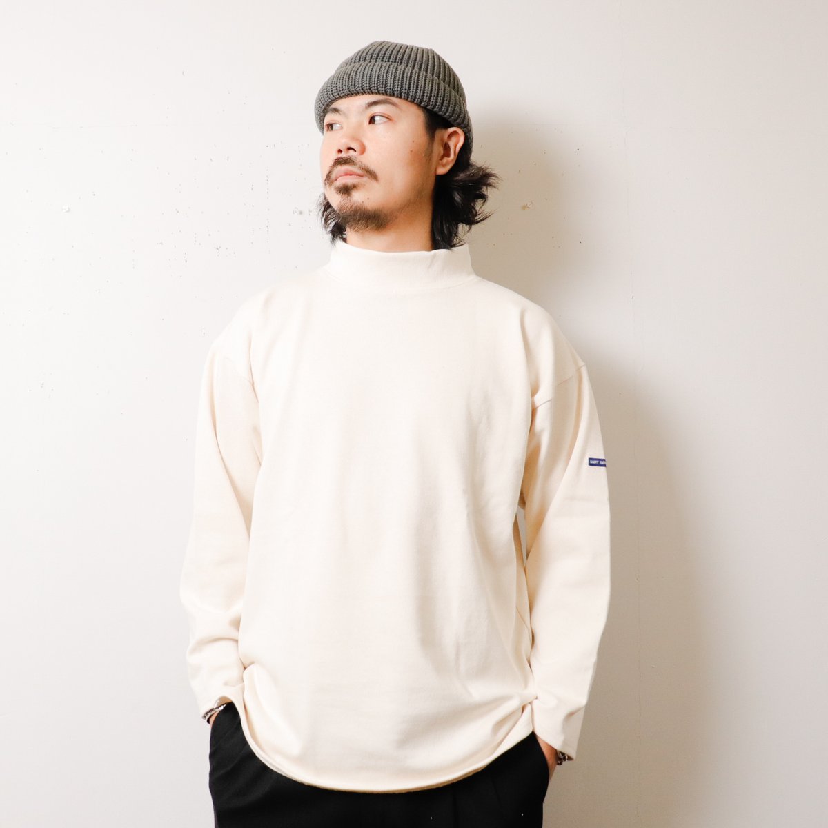 UNISEX】SAINTJAMES［セントジェームス］モックネックウェッソン 21 JC