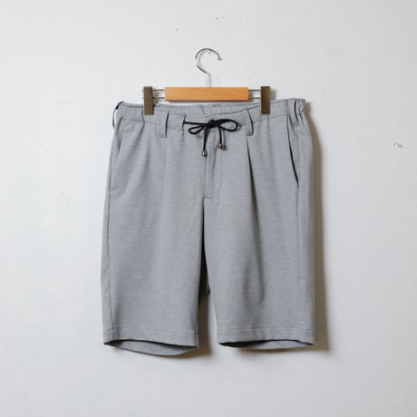 【MEN'S】ARBRE[アルブル] ワンタックドレスジャージーショートパンツ 44-03241