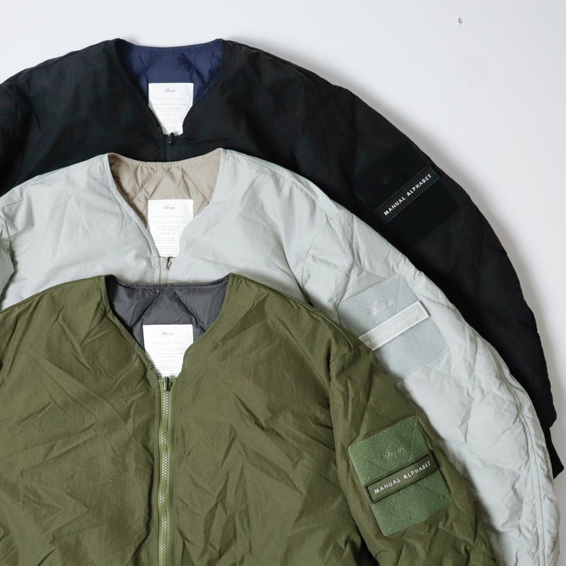 UNISEX】NANGA×MANUAL ALPHABET[ナンガ×マニュアル