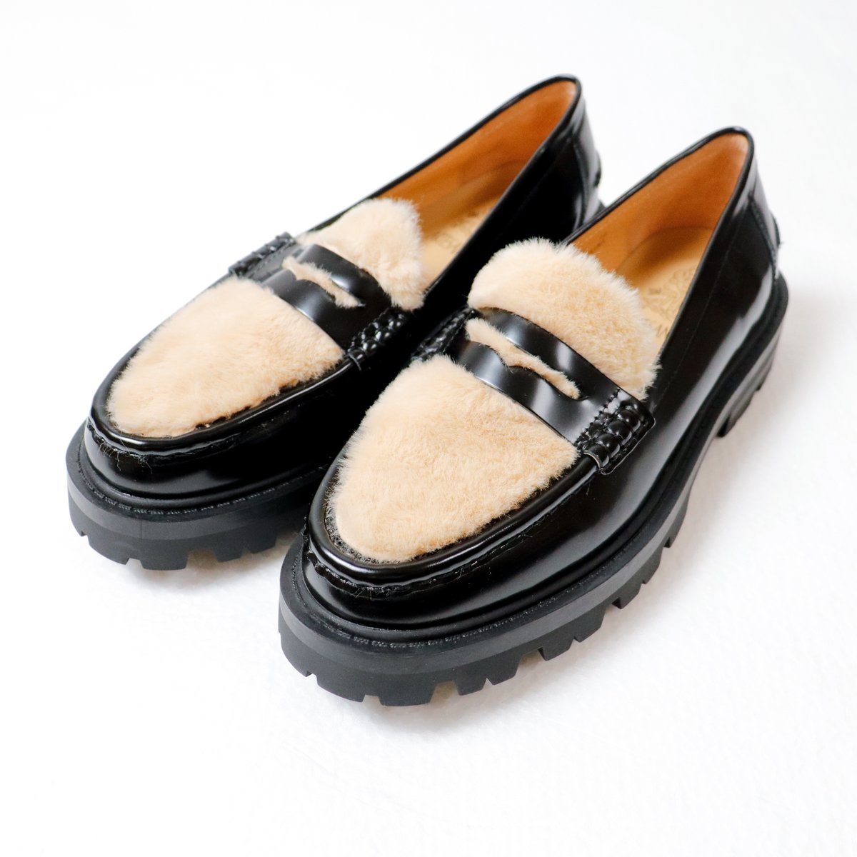 WOMEN'S】 ARTESANOS アルテサノス ファーローファ nsh526-6 |
