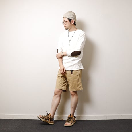 【UNISEX】SAINTJAMES[セントジェームス]  エルボーパッチバスクシャツ 13JCOUES.UCOUD.U/13JCOUES.COUD.U