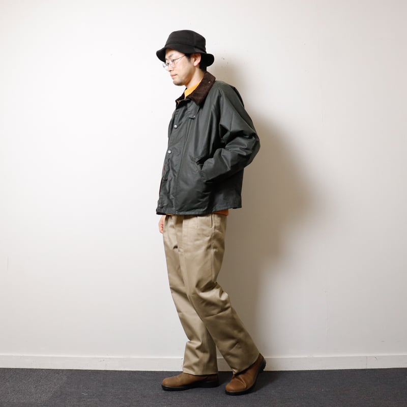 UNISEX】BARBOUR[バブアー] TRANSPORT ワックス ショート ジャケット