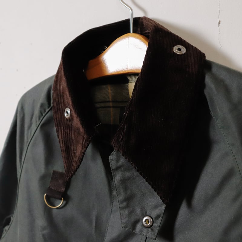 UNISEX】BARBOUR[バブアー] SPEY ワックスショートジャケット | BLUE
