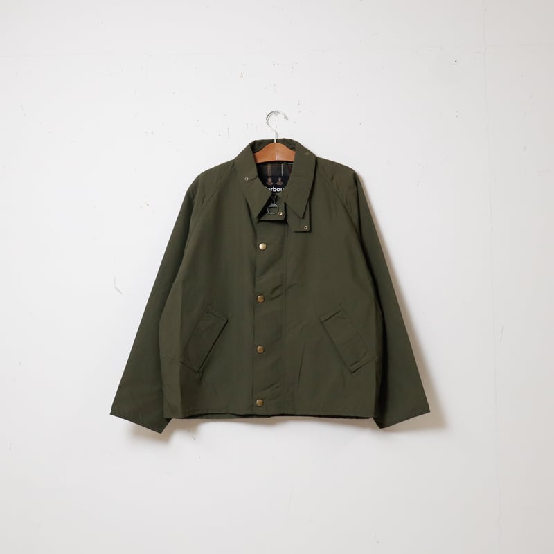 【人気】Barbour トランスポートジャケット　38 緑 25SS】Barbour バブアー OS Transporter Casual Jacket オーバー