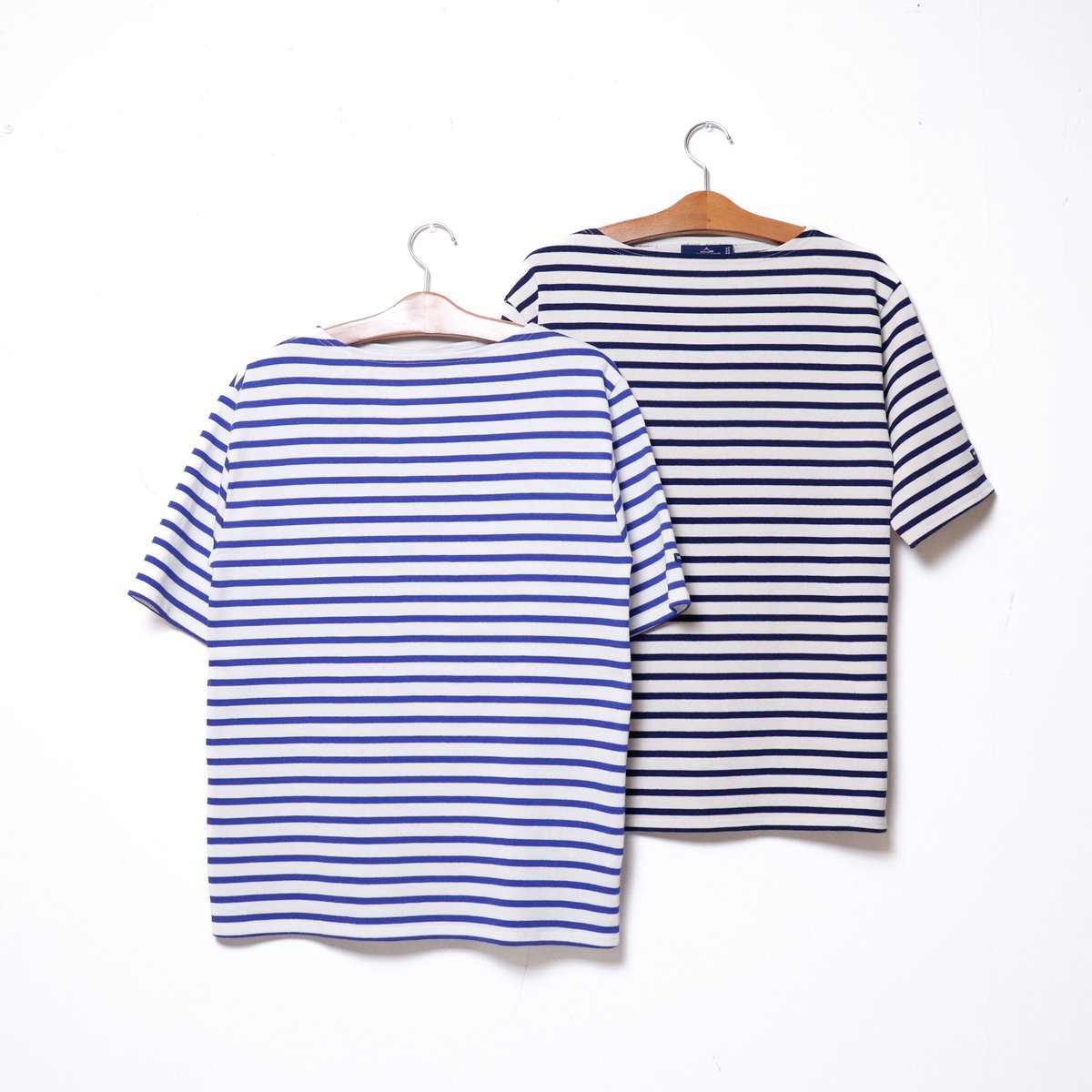 SAINTJAMES［セントジェームス］ウエッソンショートスリーブ（ボーダー
