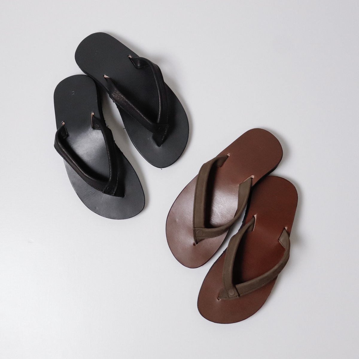 ならく　　【美品】★nakamura レザーサンダル fit=scale-down,w=1200
