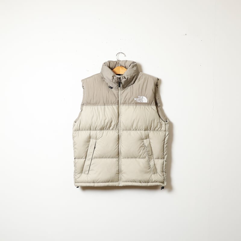 THE NORTH FACE NUPTSE VEST ベージュ THE NORTH FACE (ザノースフェイス) GTX Nuptse Vest / GTX
