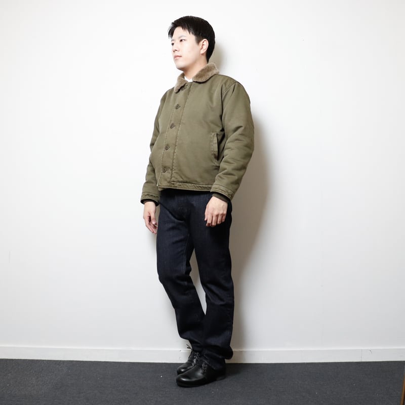 完売品 FIDELIDY OVERDYED N-1 DECK JACKET OVERDYED N-1 DECK JACKET (Navy) | N1デッキジャケット – FIDELITY