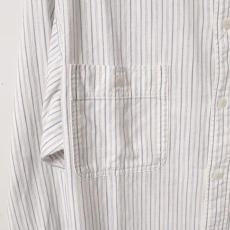 【MEN'S】Johnbull[ジョンブル] インディゴセルヴィッチロングスリーブワークシャツ　JM262S03