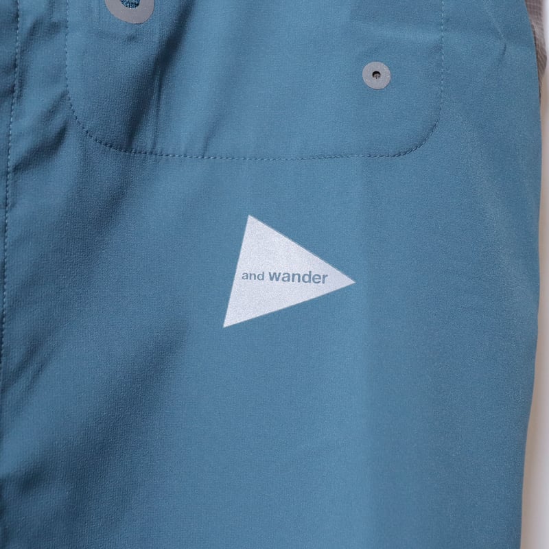 and wander tech SS shirt アンドワンダー tech SS shirt | and wander（アンドワンダー） ｜【公式】通販