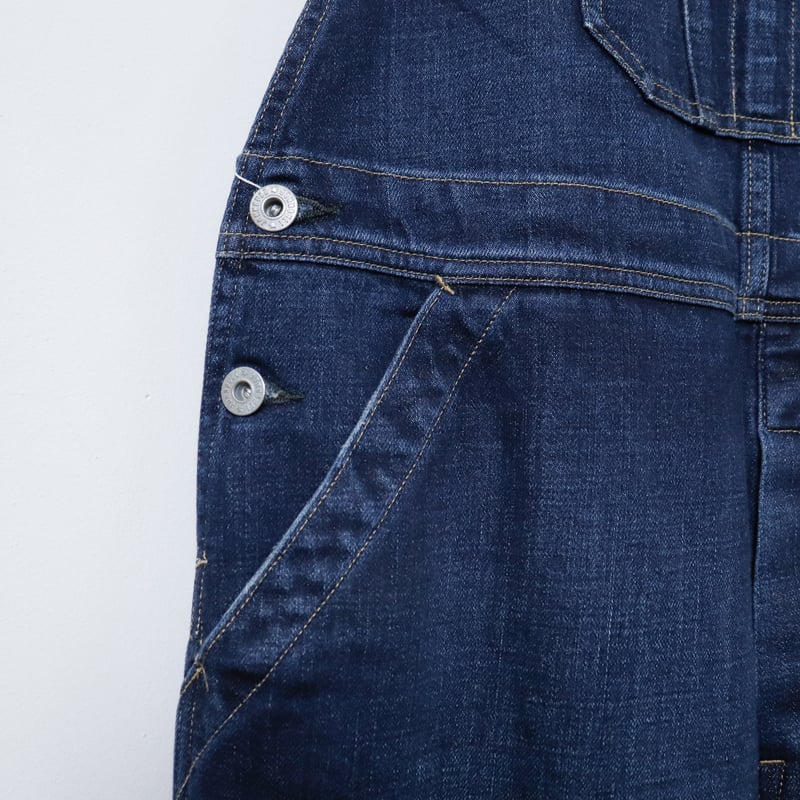JOHNBULLジョンブル　オーバーオール UNISEX】JOHNBULL[ジョンブル] デニムオーバーオール JM243P03
