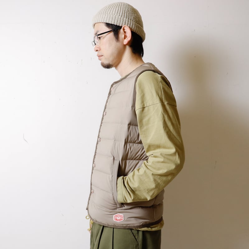 UABONI*Paris*ダウンベスト*ユアボニ肉厚 防寒 総柄 トレンド2XL