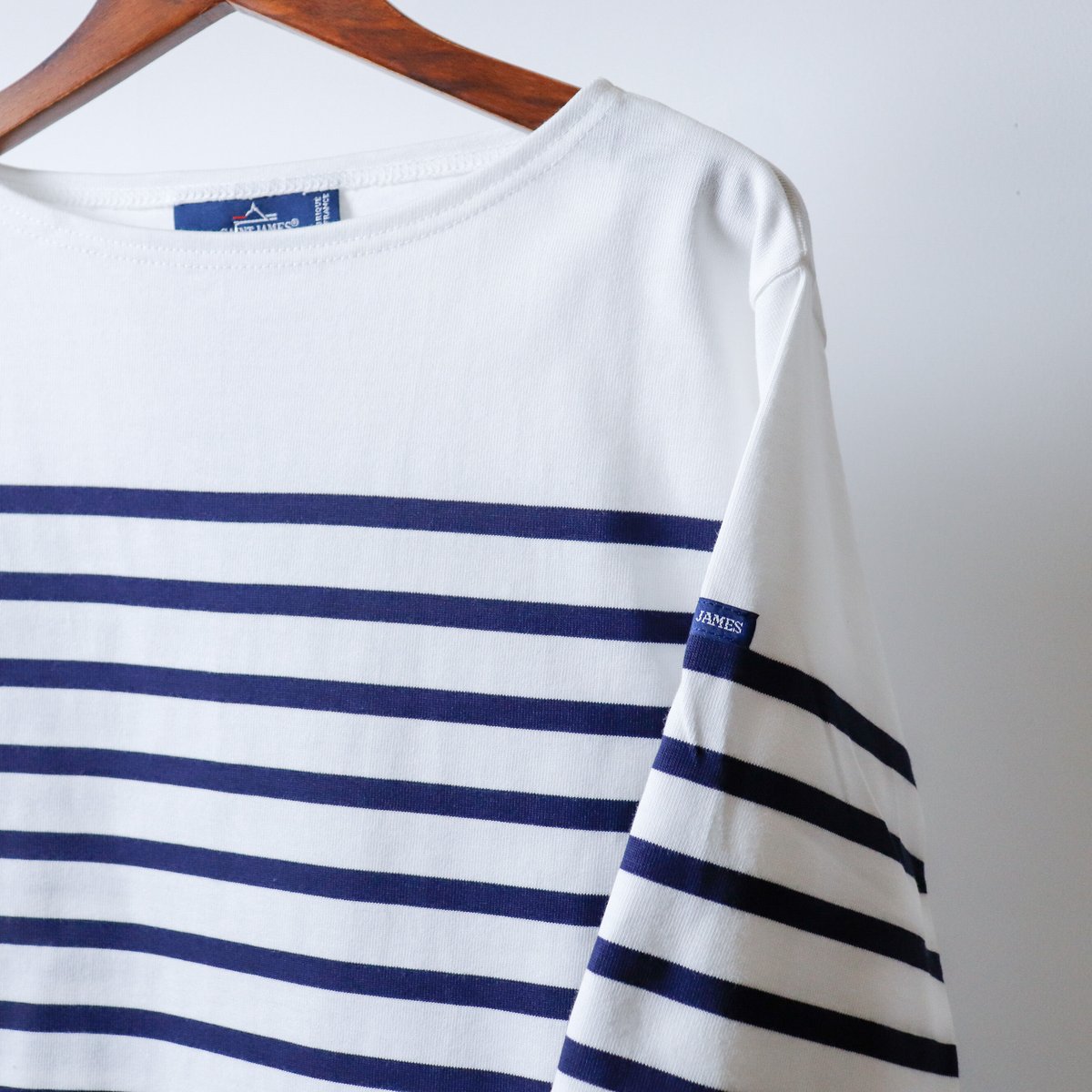 再入荷【UNISEX】 SAINT JAMES[セントジェームス] NAVAL3/4