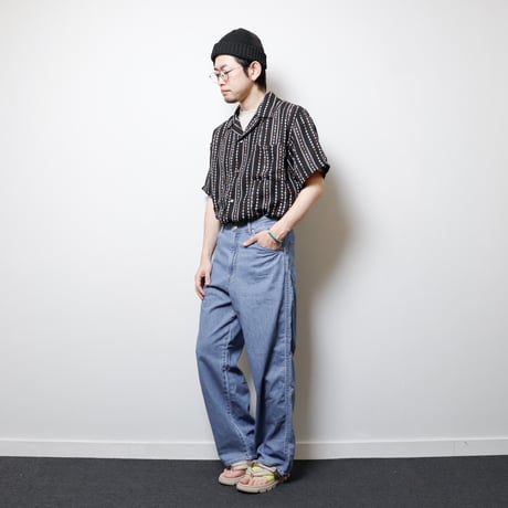 【UNISEX】JOHNBULL DENIM DELIGHT DAYS デニムペインターパンツ JY241P09