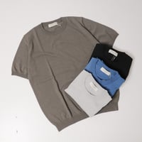 【MEN'S】MOONCASTLE[ムーンキャッスル] ICE COTTON CREWNECK IC1